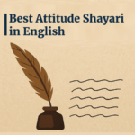 Best Attitude Shayari in English